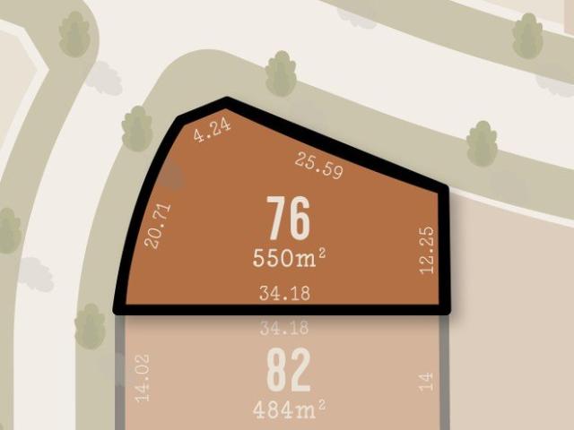 Spacious West Facing 550m² Homesite on Kingsley Rise in Crownlea's Mapleton Release