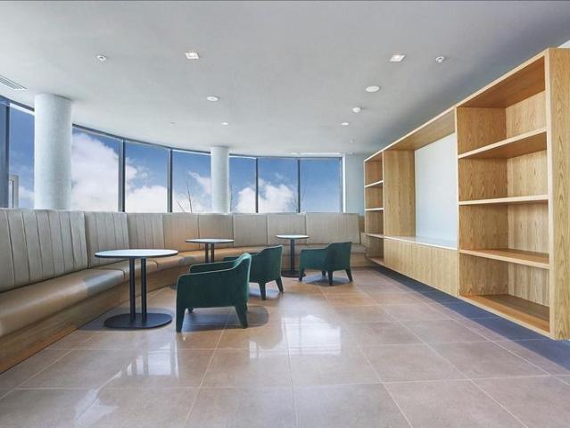Spacious and light filled living at The Marque