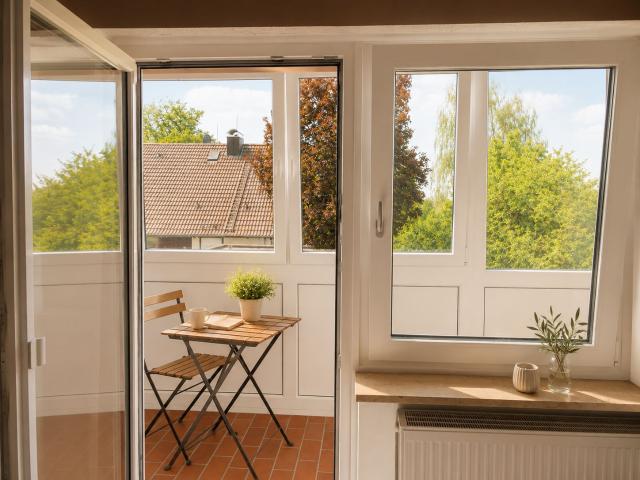 Spacious apartment in a quiet location with garden