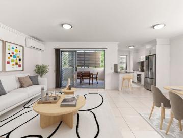 Spacious Apartment Living with a Private Courtyard