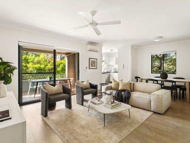 Spacious Apartment with North Facing Balcony and Lock Up Garage