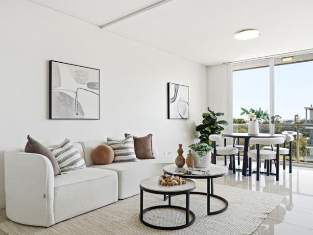 Spacious Apartment with Oversized Study, Botany Bay Views & Two Car Parking