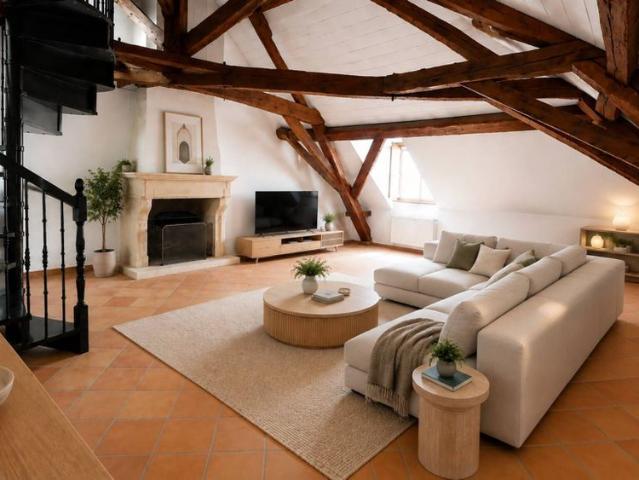 SPACIOUS ATTIC WITH LAKE AND MONT BLANC VIEW