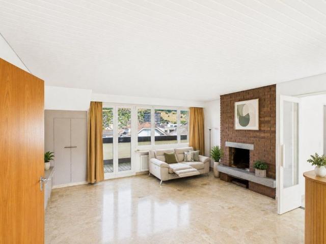 Spacious attic apartment in a prime location in Frenkendorf