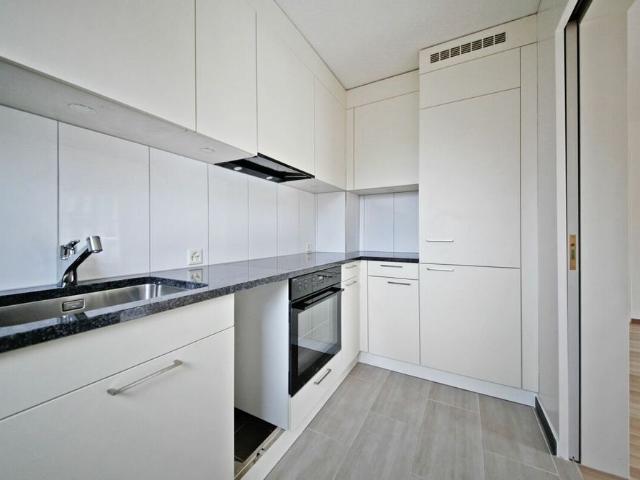 Spacious attic apartment with 5 m room height!