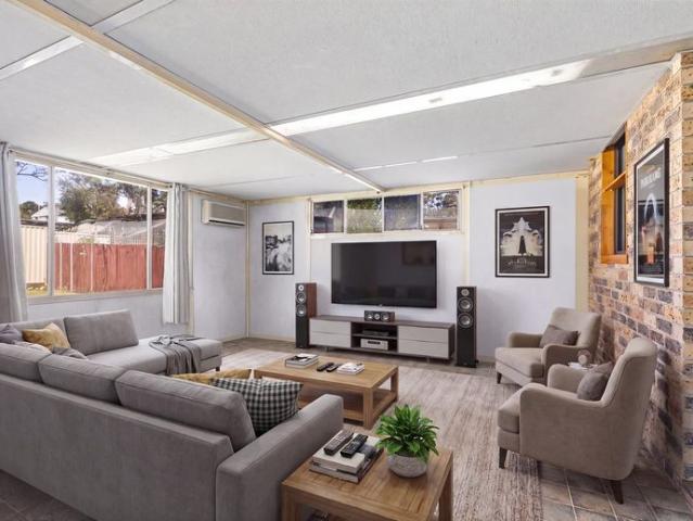 Spacious Brick Home with Neat Interiors
