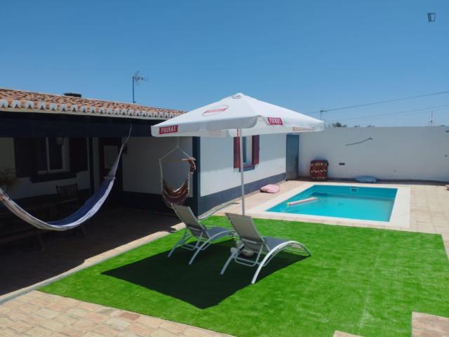 Spacious country house with pool in Mértola