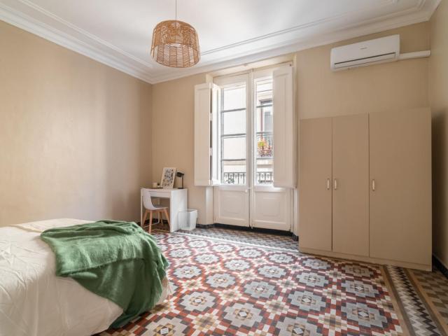 Spacious double bedroom in Barri Gotic