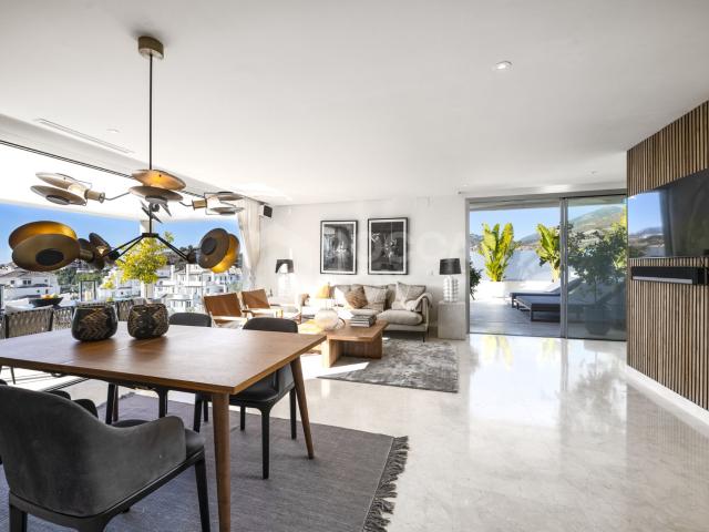 Spacious duplex penthouse with 3 bedrooms