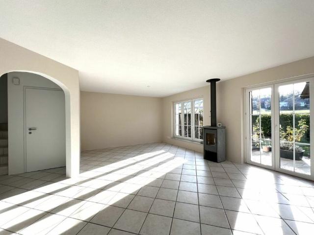 Spacious family house with garden and unobstructed views in Magden