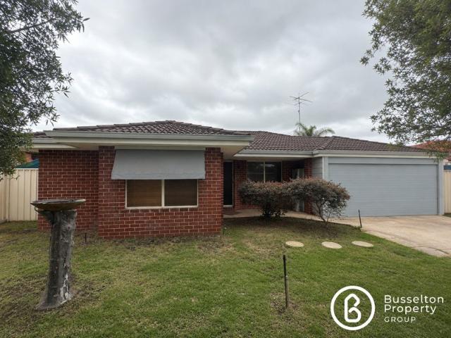 SPACIOUS FAMILY HOME IN CONVENIENT BUSSELTON LOCATION