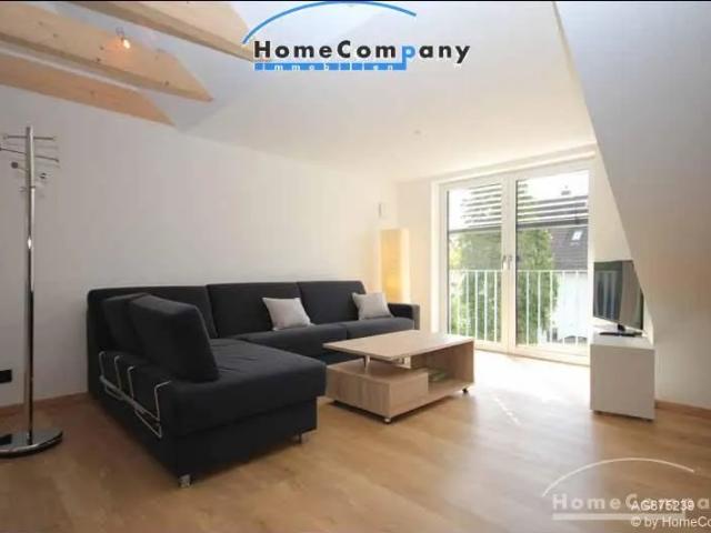 Spacious furnished 2 room flat in Oberschleißheim