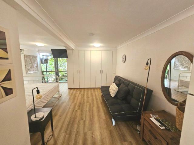 SPACIOUS FURNISHED STUDIO APARTMENT WITH MODERN BATHROOM. AMAZING OUTDOOR SPACE