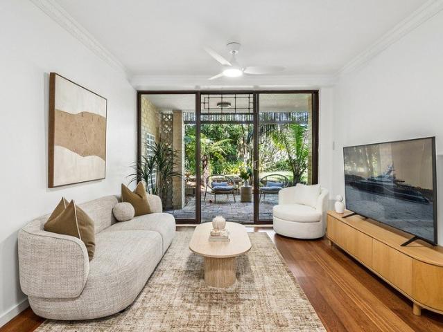 Spacious garden apartment delivering exceptional village and lifestyle convenience