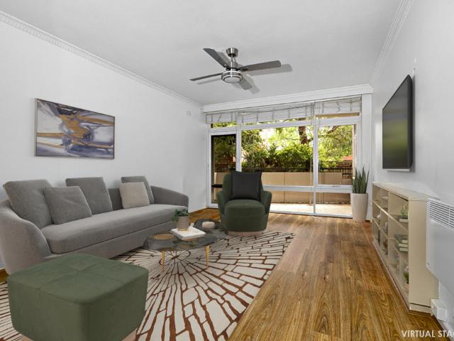 Spacious Ground Floor Unit Privately Tucked Away At The Back Of The Block