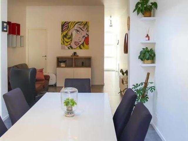 Spacious, modern home with a green garden