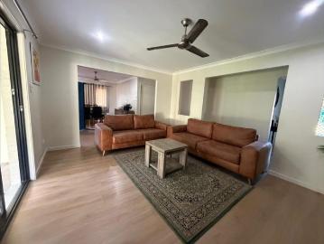 Spacious modern single level family home with large backyard