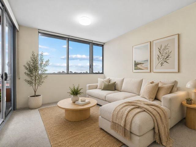 Spacious One Bedroom Hurstville Apartment with City Views