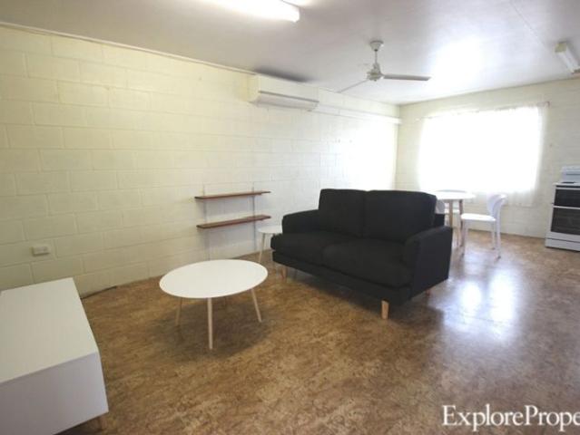 Spacious partly furnished unit