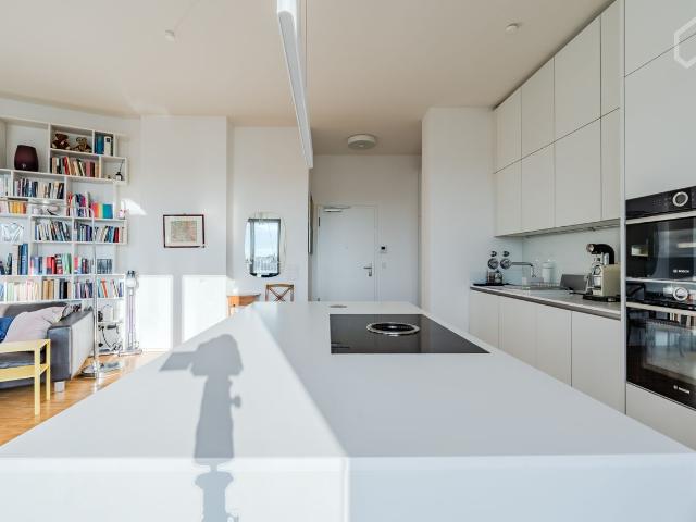 Spacious Penthouse Living with Stunning Terrace Views in Mitte, Berlin Amsterdam Apartments for Rent