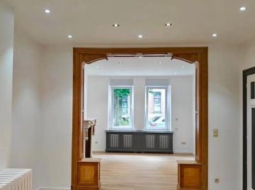 Spacious souplex near Tour & Taxis