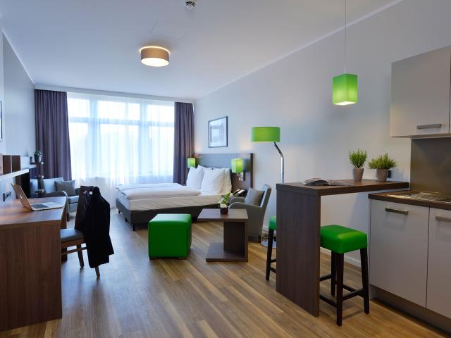 Spacious studio in the green district of Alsterdorf