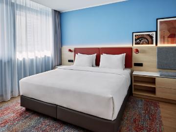 Spacious superior studios with fully equipped kitchen and balcony
