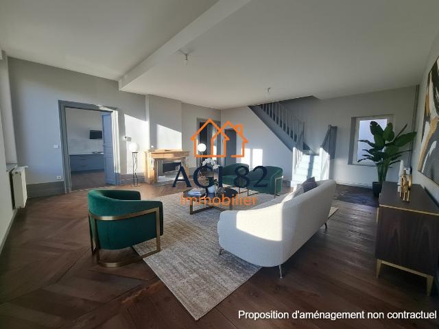 Spaciaux appartement en duplex 158m² Castelsarrasin