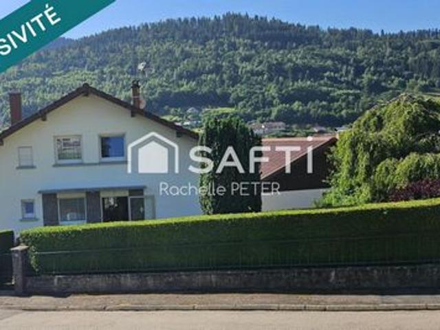 Spacieuse maison familiale avec vie de plain pied, proche du centre de Cornimont !