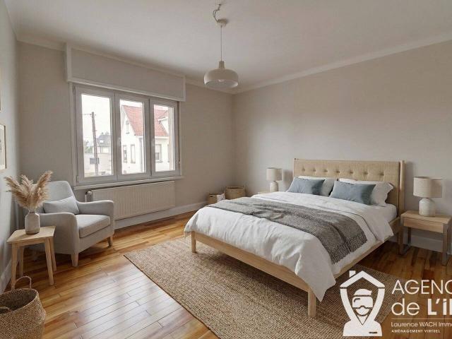 Spacieuse maison 6 pièces avec cour et jardin