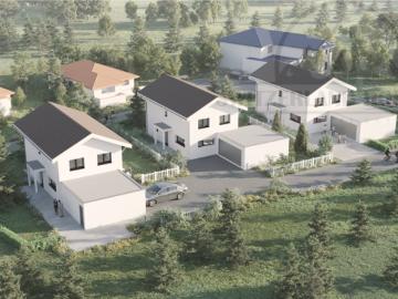 Spacieuse villa individuelle de 5.5 pcs avec grand jardin à Lovens proche nature