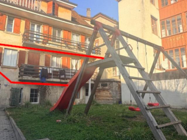 Spacieux 4,5 pièces entièrement rénové avec grand balcon et jardin commun