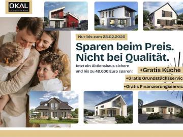 Spar Alarm! OKAL Traumhaus mit 15 Monate Festpreis Garantie
