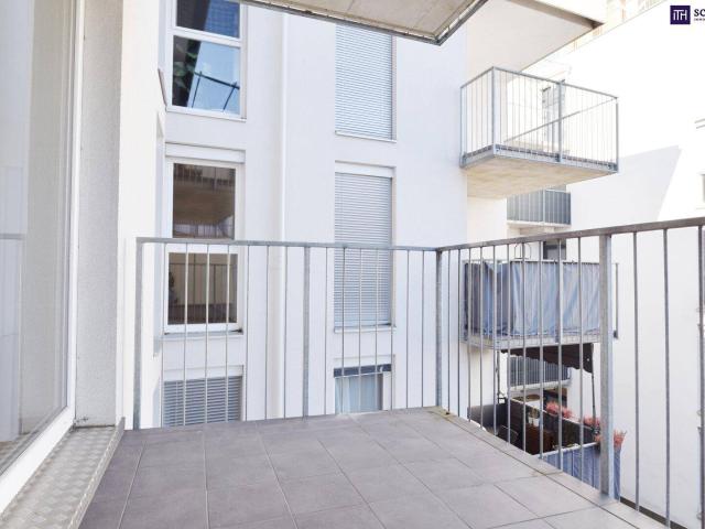 Sparen mit Erdwärme: Helle, ruhige Eckwohnung im Innenhof in Graz