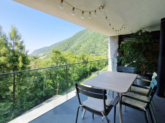 Spettacolare appartamento 4,5 locali firmato Mario Botta con terrazza panoramica