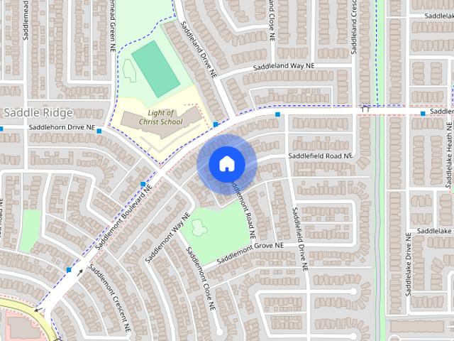 Specious 3 Bed Room + Den House in 59 Saddlemont Rd on Rent