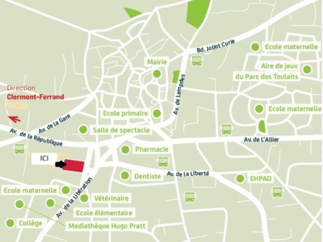 Spécial investissement: appartement T2 PMR de 41 m2 à COURNON D'AUVERGNE 63