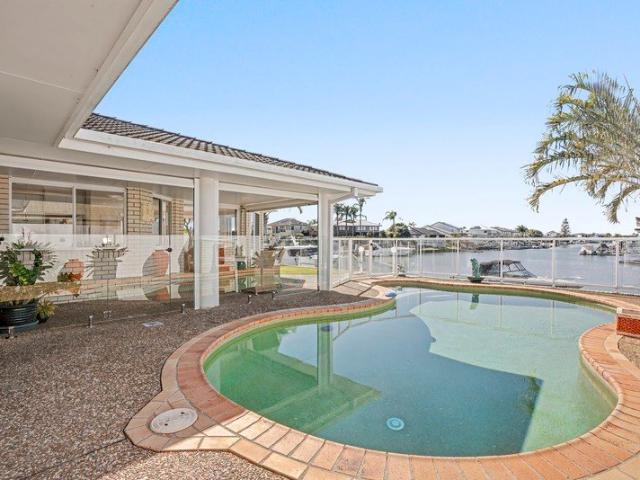 Spectacular Long Water Views Substantial Single Level Waterfront Home