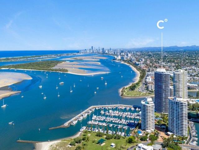 Spectacular N/E Broadwater & Ocean Views Superb 14th Level Tastefully Renovated