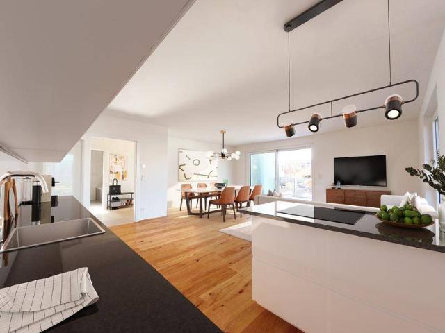 Spektakulär geplante 4 Zimmer Wohnung mit Balkon nur 500m von der unteren Alten Donau
