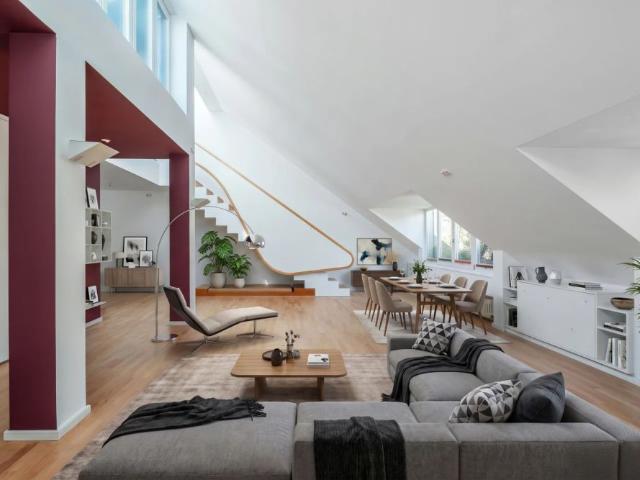 Spektakuläre Maisonette über den Dächern der Kunstszene im Scheunenviertel