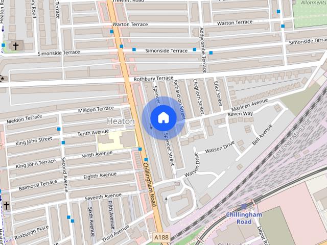 Spencer Street, Newcastle upon Tyne, Tyne and Wear, NE6