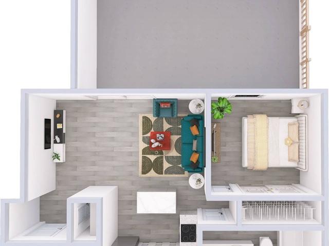 Spinnaker Court 1 Bedroom Apartment for Rent at 3685 Saint Thomas Blvd, Indianapolis, IN 46214 Aspen Ridge