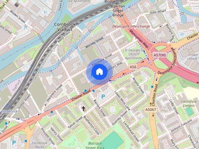 Spinners Way, Castlefield, Manchester, Greater Manchester, M15