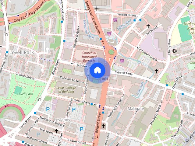Spinners Yard, Skinner Ln, LS7
