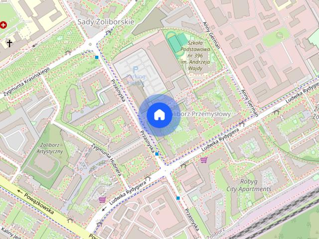 Splace Park Żoliborz | mieszkanie dwa pokoje 53m2 | dwa balkony 16m2 |