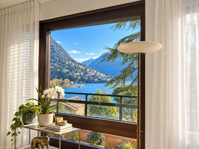 Splendido 3,5 in centro città con vista lago