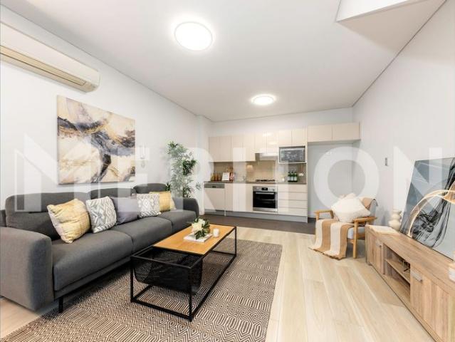 Split level 1 Bedroom + Study Apartment with New Floorboards Throughout