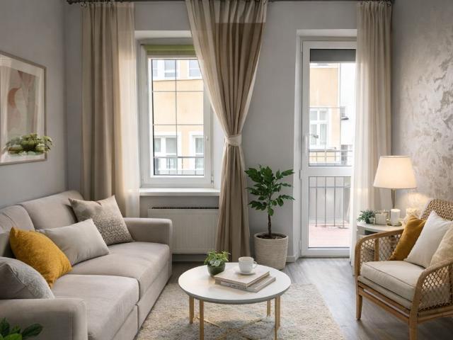 Sprzedam 2 pokojowe mieszkanie 36 m² z balkonem i garażem