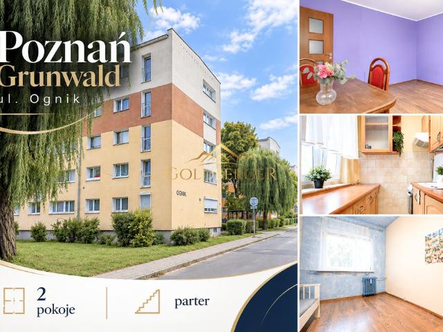 2 pokojowe mieszkanie do remontu na Grunwaldzie zapraszam